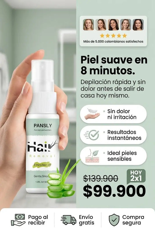 Pansly Spray de Depilación