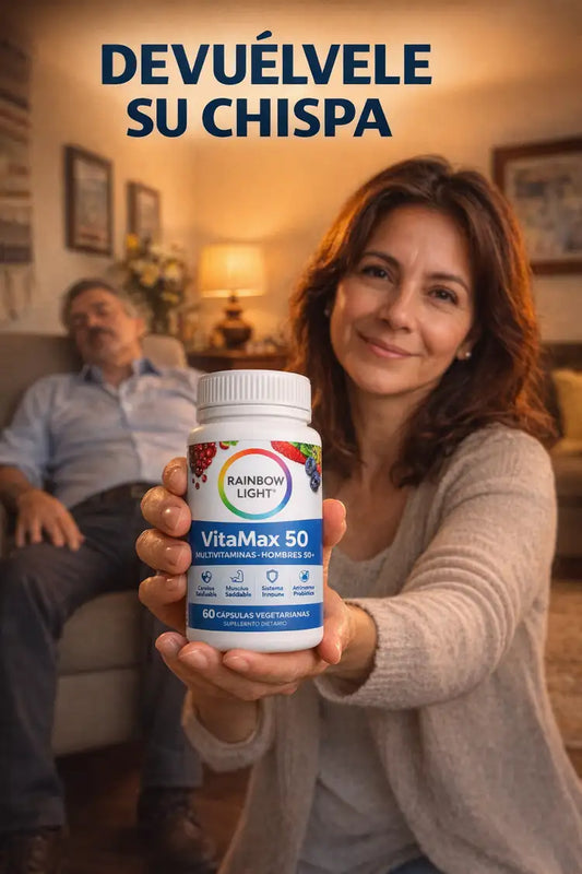 VitaMax 50 — Multivitaminico alta potencia para hombres de 50+