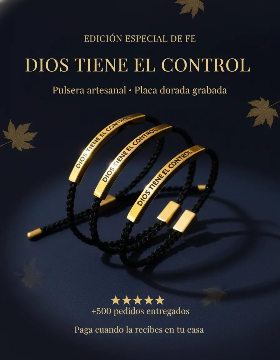 Pulsera Dios Tiene el Control