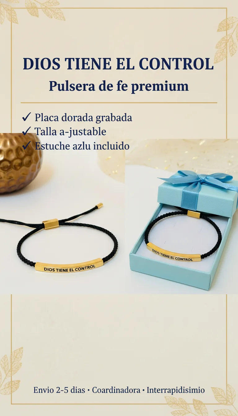 Pulsera de fe premium